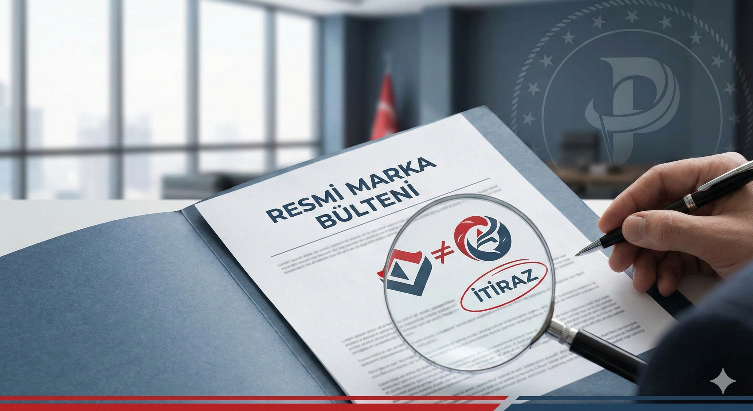 Türk Patent Resmi Marka Bülteni üzerinde benzer marka takibi yapan marka vekili, itiraz dilekçesi hazırlığı ve hukuki inceleme.